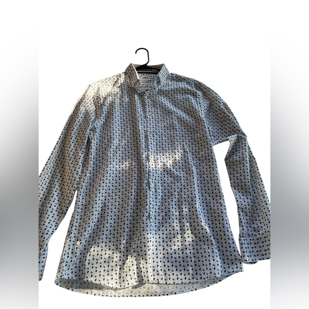 Zara slim fit button down shirt